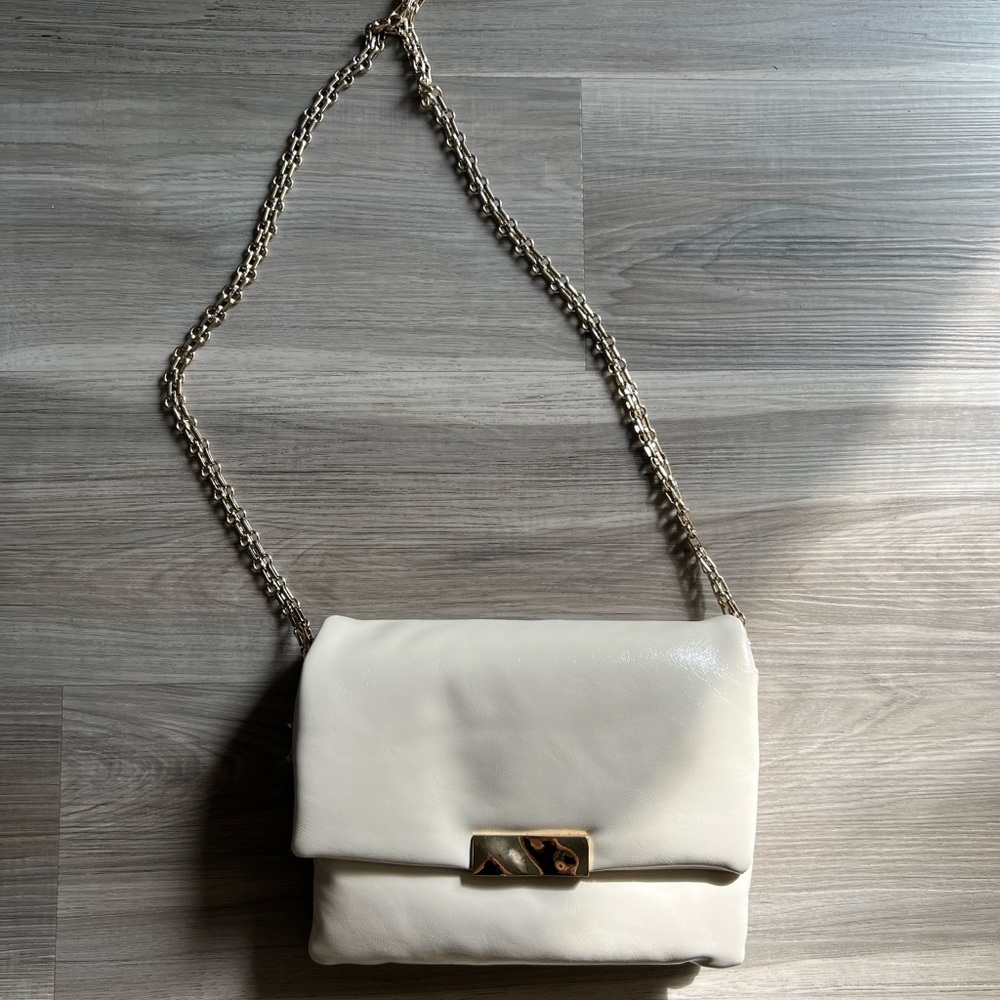 Faux leather top shop purse